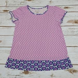 Garnet Hill Kids Pink/Purple Shirt L